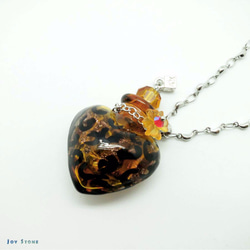 Diffuser Necklace Fashion Love Leopard Print 2枚目の画像