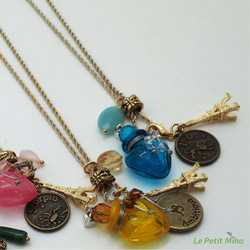 Diffuser Necklace Constellations Silver Gold Duo Color Chain 6枚目の画像