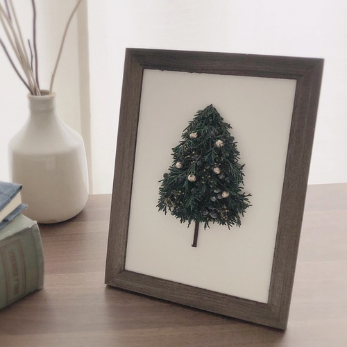 世界に一つ クリスマスツリー 壁掛け ミニマル クリスマス シンプルに