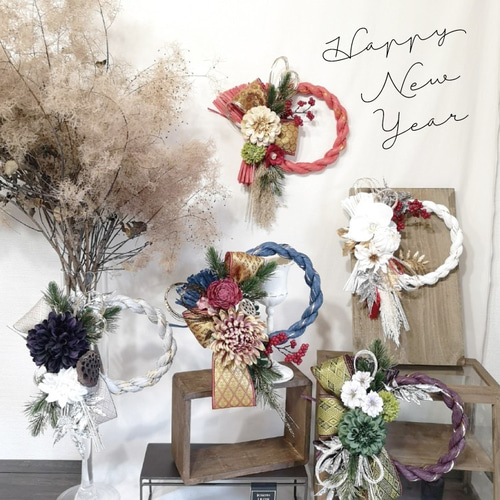 Creema限定『お正月ハンドメイド2021』ワンランク上のしめ縄 豪華