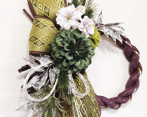 Creema限定『お正月ハンドメイド2021 ワンランク上のしめ縄 豪華お飾り