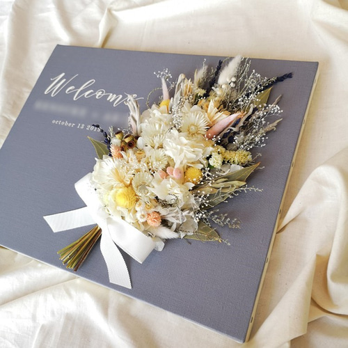 ウェディング ドライ＆プリザーブドフラワー ウェルカムボード