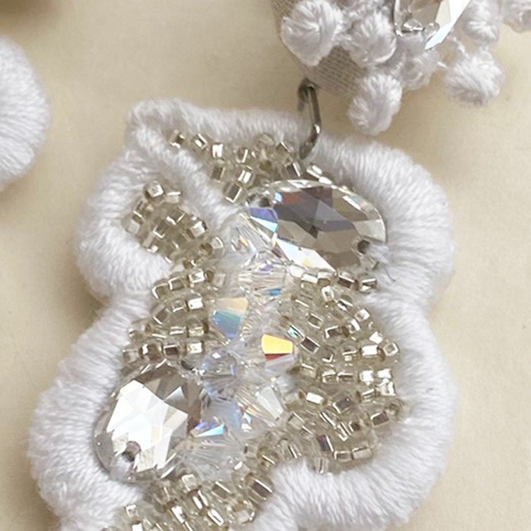 刺繍ビジュ　ピアス　アクセサリー　Brand：RAIME　H.R.h_26