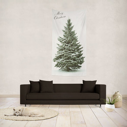送料無料も　ツリータペストリー　壁掛け 簡単　SSサイズ価格　クリスマスツリー クリスマス0001 1枚目の画像