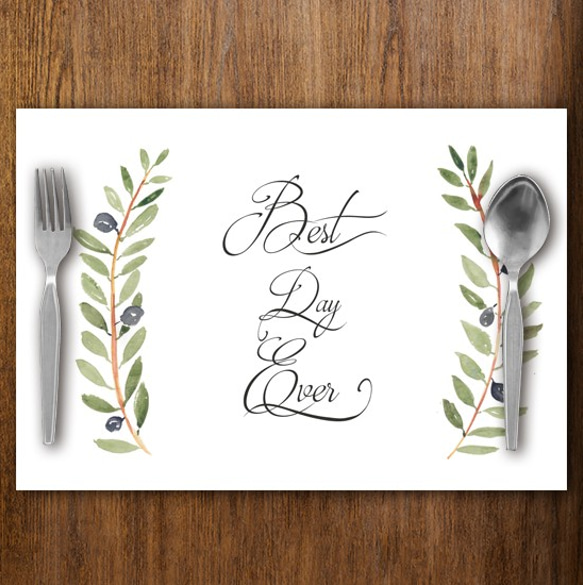 ランチョンマット 紙製 オリーブ 結婚式 二次会 カフェ luncheon0011        Ω 人気・おすすめ｜使いやすい・旅行におすすめ 品質保証 全国発送 正規品・日本国内発送・安心保証付き