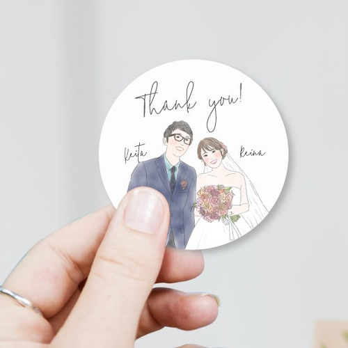 世界で1枚のオーダーメイド似顔絵★プレミアムver★結婚式 世界で1枚のオーダーメイド似顔絵☆プレミアムver☆結婚式☆ウェディング