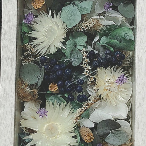 子育て感謝状 ウェディング【フラワーフォトボックス】 フラワー