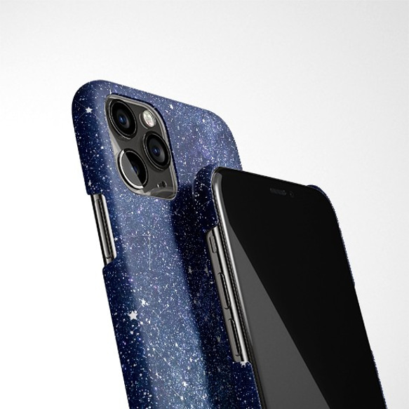 名前入り 星空 あの日の星空再現します iphoneカバー iphoneケース スマホケース iphone011 2枚目の画像