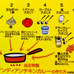 zest-foods　一瓶で２０人分 チキンカレーミックス Chicken curry mix 3枚目の画像