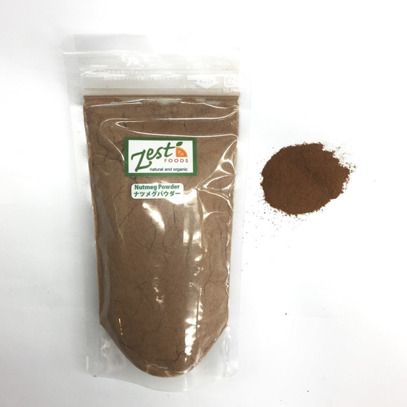 zest-foods ナツメグパウダー Nutmeg Powder 100g 1枚目の画像