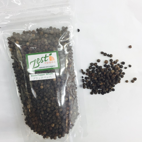 ブラックペッパーホール Black Pepper Whole 100g 3枚目の画像