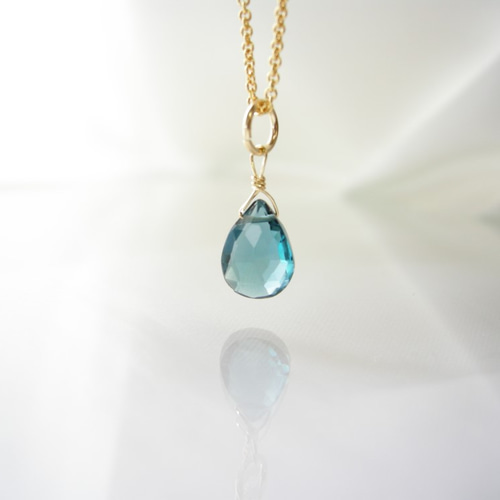 アールヌーボー　９ct　ペンダント　ブルー天然石 アールヌーボー 9ct ペンダント ブルー天然石 アールヌーボー