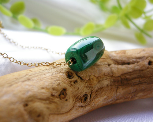 14K枠　マラカイトブローチ&ペンダント 14K枠 マラカイトブローチ&ペンダント 14K枠 マラカイトブローチ