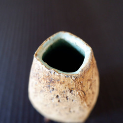 【SOLD】黄土四つ足ミニ花器１ 7枚目の画像