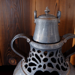 【SALE】いぶし金彩丁子風炉３ 4枚目の画像