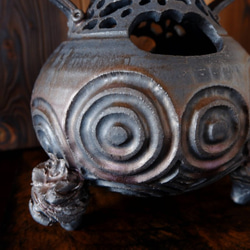 【SALE】いぶし金彩丁子風炉３ 7枚目の画像