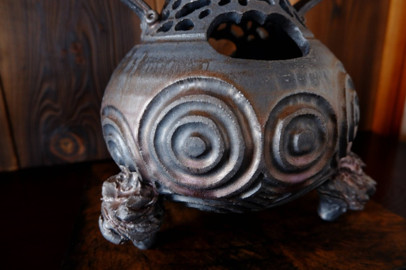 【SALE】いぶし金彩丁子風炉３ 7枚目の画像