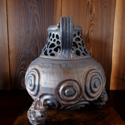 【SALE】いぶし金彩丁子風炉３ 8枚目の画像