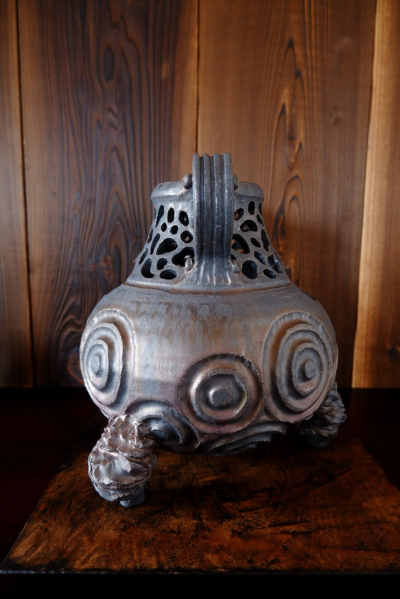 【SALE】いぶし金彩丁子風炉３ 8枚目の画像