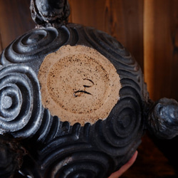 【SALE】いぶし金彩丁子風炉３ 10枚目の画像