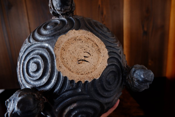 【SALE】いぶし金彩丁子風炉３ 10枚目の画像