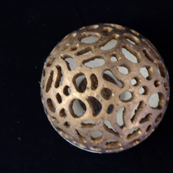 珊瑚砂透かし彫り香立て・ポプリケース２ 5枚目の画像