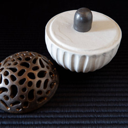 【SALE】金彩白フレグランスランプＭ１ 4枚目の画像