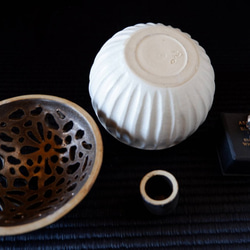 【SALE】金彩白フレグランスランプＭ１ 6枚目の画像