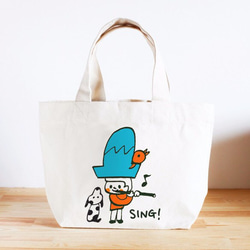 ギフト✴︎名入れ✴︎キッズ ランチトート トートバッグ グリーン