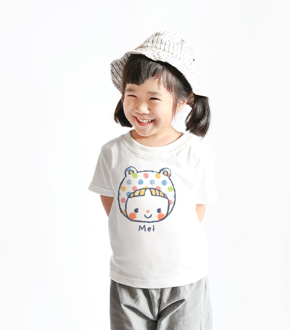 名入れ＊Ｔシャツ（ビー玉ベビーちゃん） 2枚目の画像