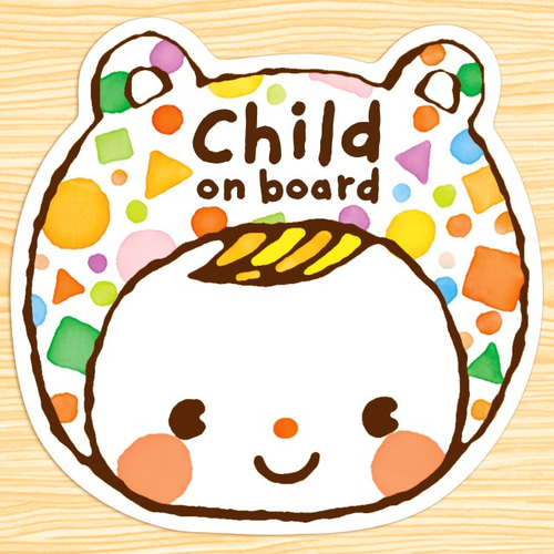 CHILD ON BOARD チャイルドオンボード マグネットステッカー