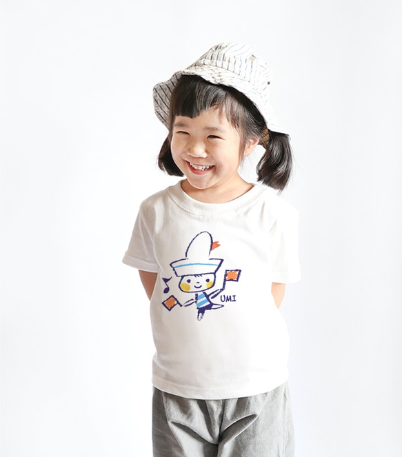 名前が入れられるＴシャツ（セーラーくん） 2枚目の画像