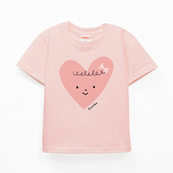 名前が入れられるＴシャツ（ハートちゃん） 2枚目の画像