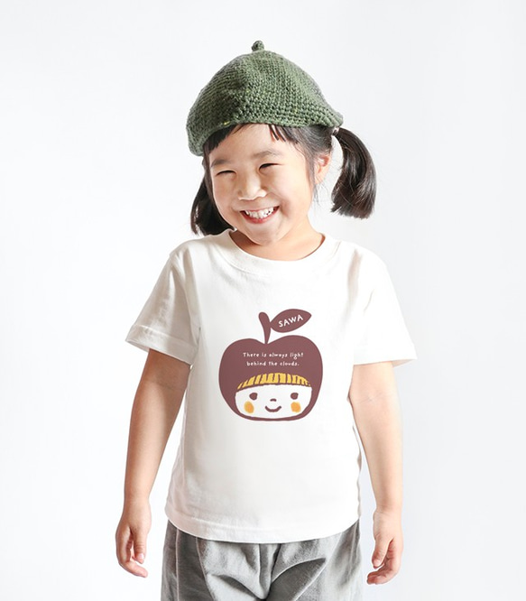 名前が入れられるＴシャツ（チョコレートアップルさん） 3枚目の画像