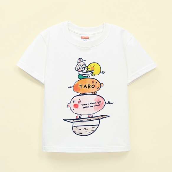 名前が入れられるＴシャツ（３匹の子豚） 1枚目の画像