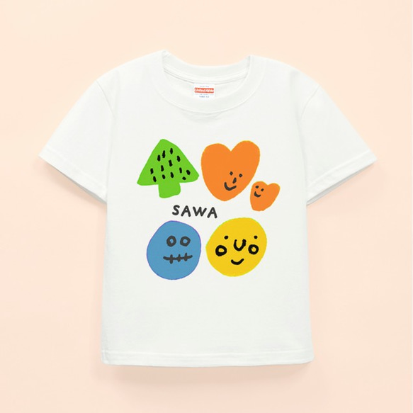 名前が入れられるＴシャツ（シグナル） 2枚目の画像