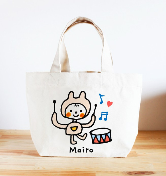 アングリー　ちゃん　ラクガキトートバッグ アングリーちゃん ラクガキトートバッグ - メルカリ