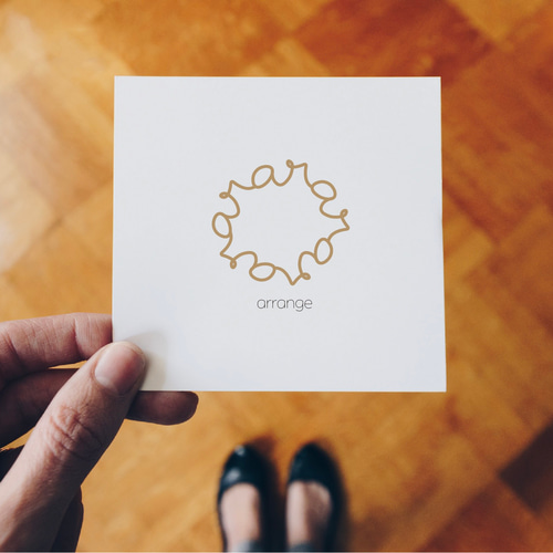 フルオーダー｜ロゴをオリジナルでお作りします メッセージカード 24  