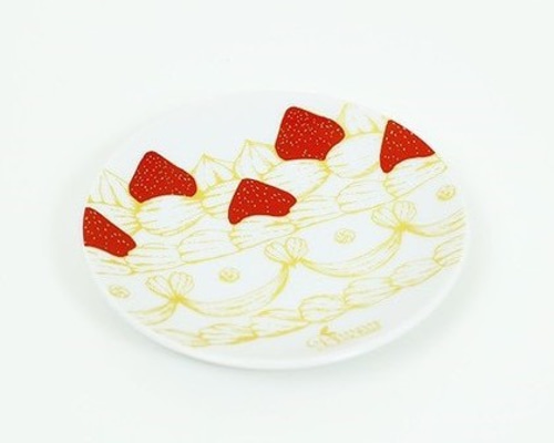 ストロベリーショートケーキ ミニプレート 大皿 BunnyBirdie 通販