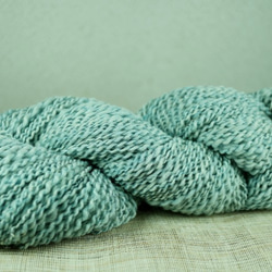 スパイラルヤーン(手紡ぎ糸)ブルーフェイス・コリデール・メリノ 1枚目の画像