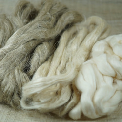 リネンとスーピマ綿の手紡ぎ糸の帽子 3枚目の画像