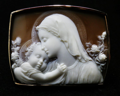 希少 真珠母材 祈りの手 彫刻 フレーム付き 0_1fd6040db2381113fe92602b6d84