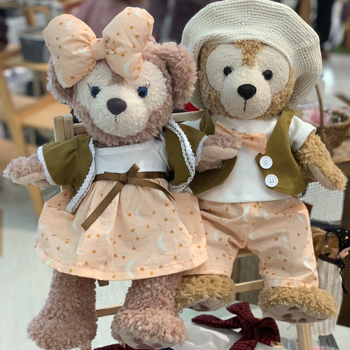 Sサイズシェリーメイ☆スタームーン柄ワンピース＆ボレロ