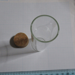 ガラス瓶（コルク瓶）ロング2個 3枚目の画像