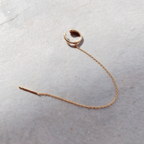 coco vanilla* イヤーカフ × アメリカンピアス(片耳用） イヤーカフ