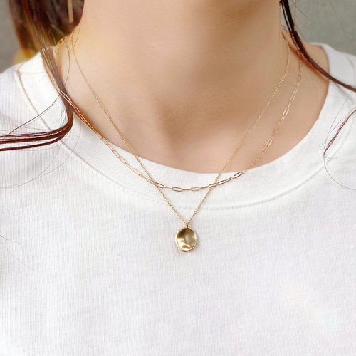 送料無料】*coco vanilla* 人気商品2点set 14kgfネックレス＆ピアス