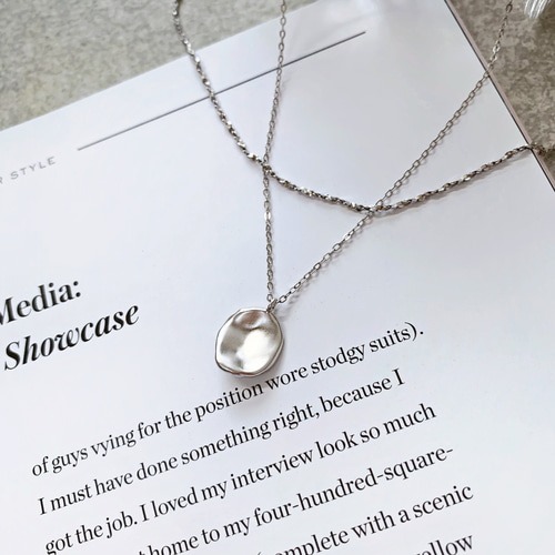 coco vanilla* シルバー925ネックレス2点セット* silver925 coco vanilla* シルバー925ネックレス2点セット* silver925