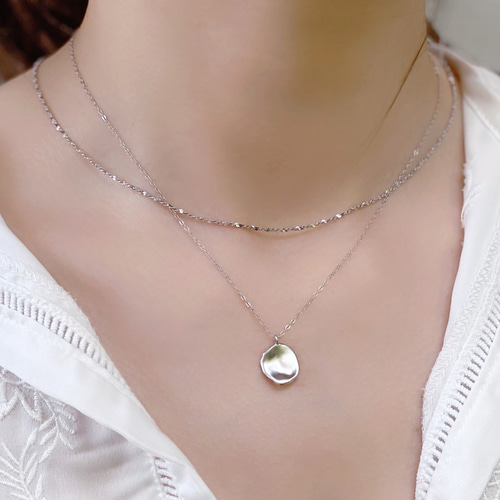 coco vanilla* シルバー925ネックレス2点セット* silver925 coco vanilla* シルバー925ネックレス2点セット* silver925