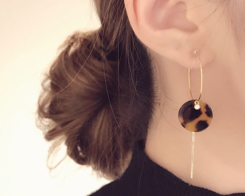 ふっちページ／イヤリング8点／ヘアコーム1点 ふっちページ／イヤリング8点／ヘアコーム1点 creeam_a04818