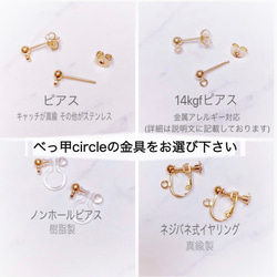 *coco vanilla* 人気商品2点set ピアス，イヤリング*べっ甲 6枚目の画像